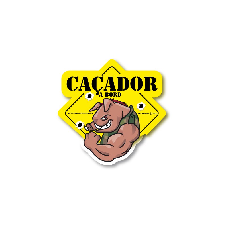 Caçador a bord